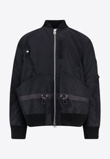 Sacai Zip-Up Bomber Jacket Black 2503785M001_Black_29842099