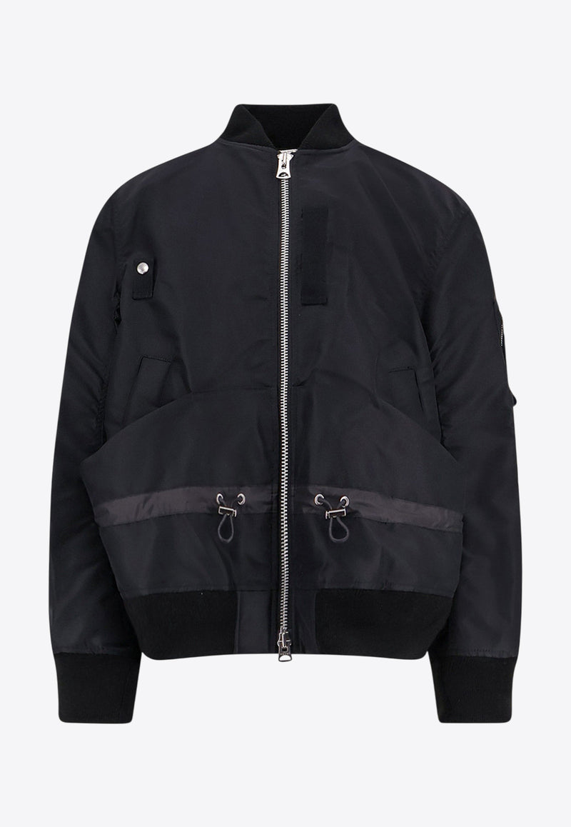 Sacai Zip-Up Bomber Jacket Black 2503785M001_Black_29842099