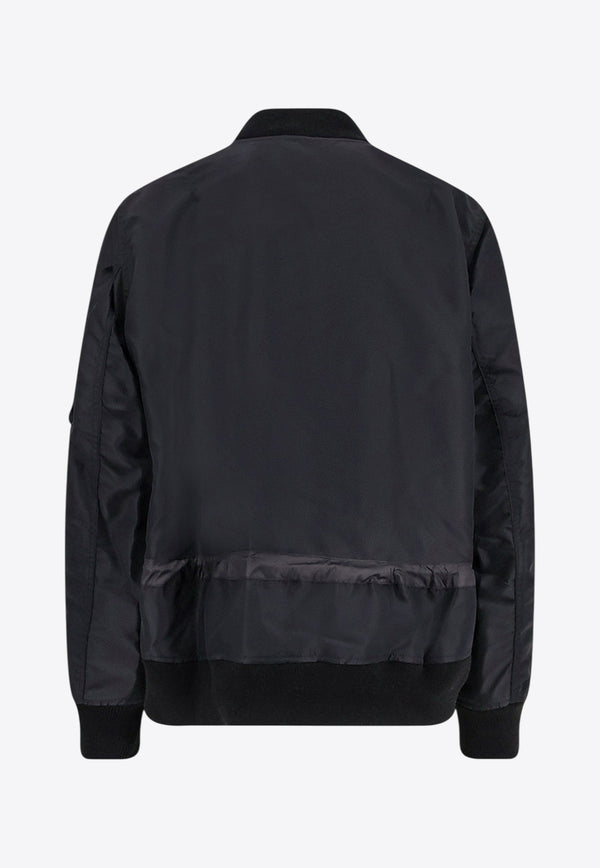 Sacai Zip-Up Bomber Jacket Black 2503785M001_Black_29842099