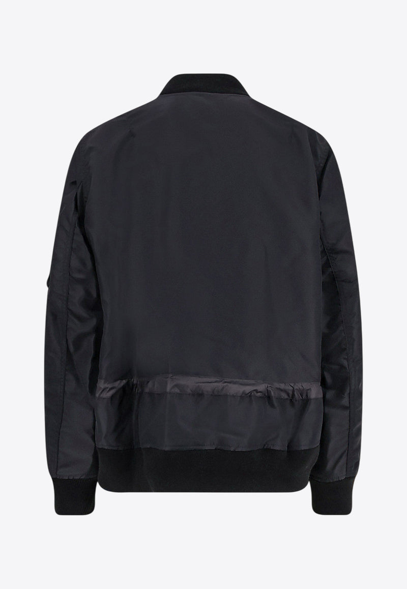 Sacai Zip-Up Bomber Jacket Black 2503785M001_Black_29842099