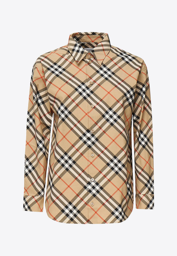 Burberry Vintage Check Buttoned Shirt Beige 8106164B9368_SAND IP CHECK_29839240