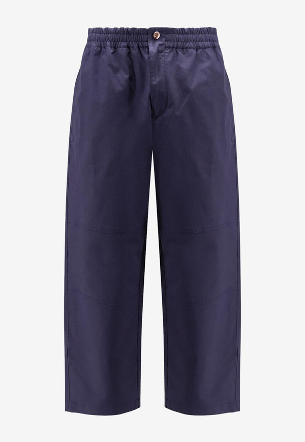 Moncler X Gilga Farm Designed By Donald Glover Straight-Leg Pants Blue K24022A00001598EC786_Blue_29840510