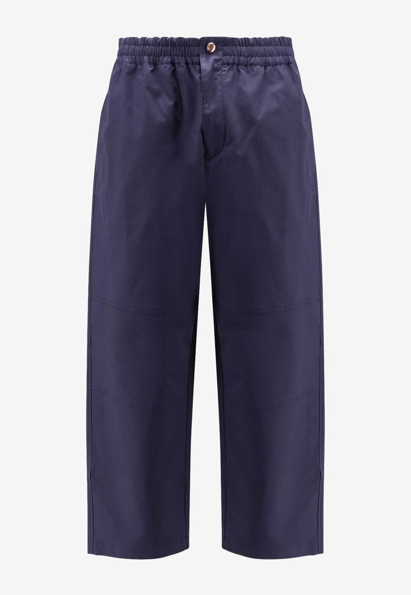 Moncler X Gilga Farm Designed By Donald Glover Straight-Leg Pants Blue K24022A00001598EC786_Blue_29840510