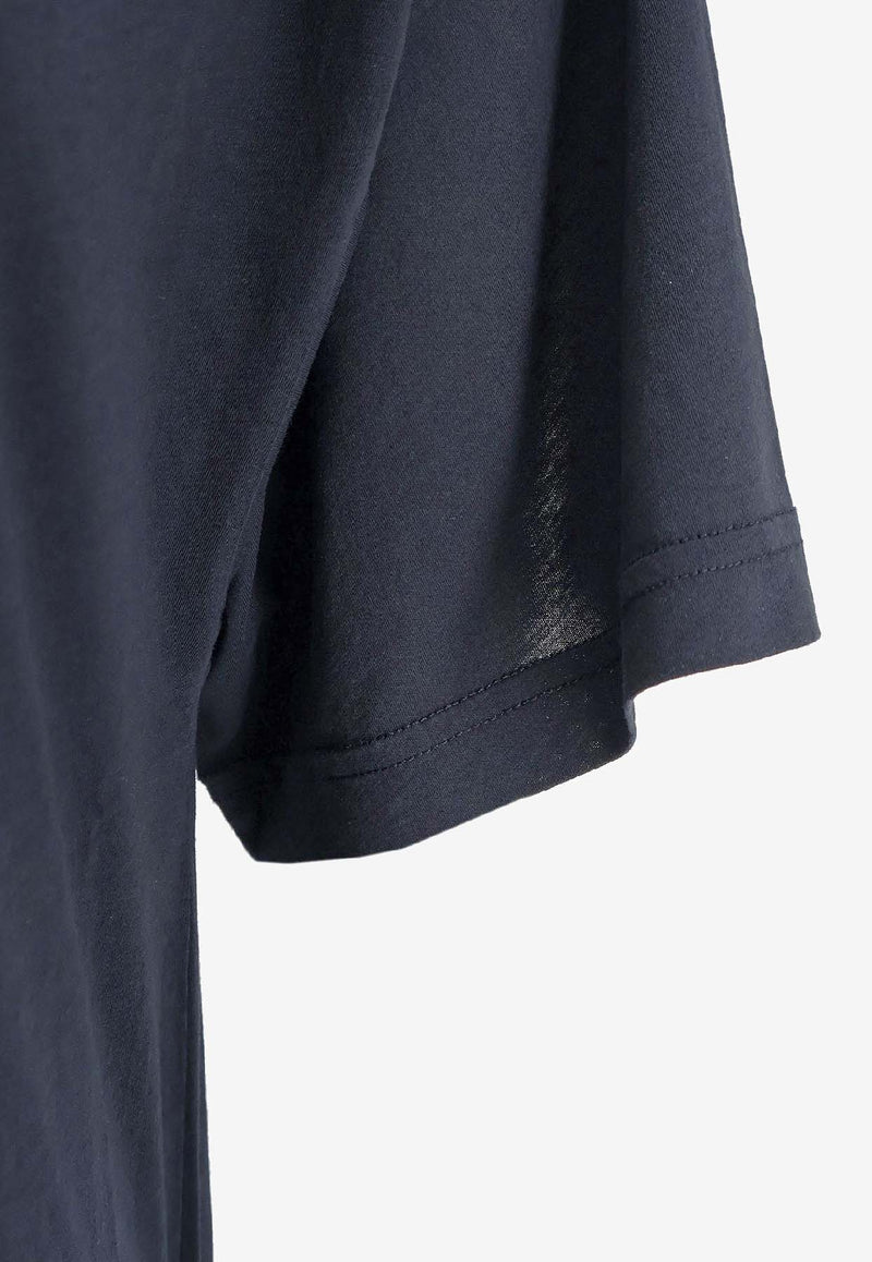 Balenciaga Cocoon Maxi T-shirt Dress Black 837095TQVV41083_FADED BLACK_29847464