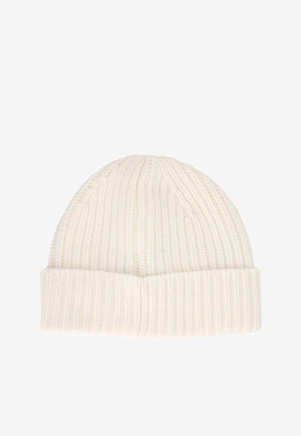 Golden Goose DB Star Logo Wool Beanie  Off-white GUP01035P00060110190_OFFWHITE_29856887