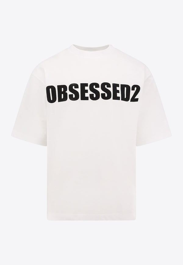 Dsquared2 Obsessed2 Print T-shirt White S74GD1478D20033100_White + Black Print_29847812