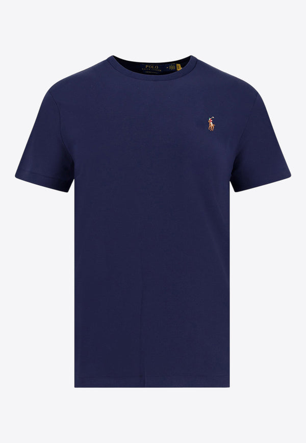 Polo Ralph Lauren Embroidered Logo T-shirt Navy 710740727003_REFINED NAVY_29841763