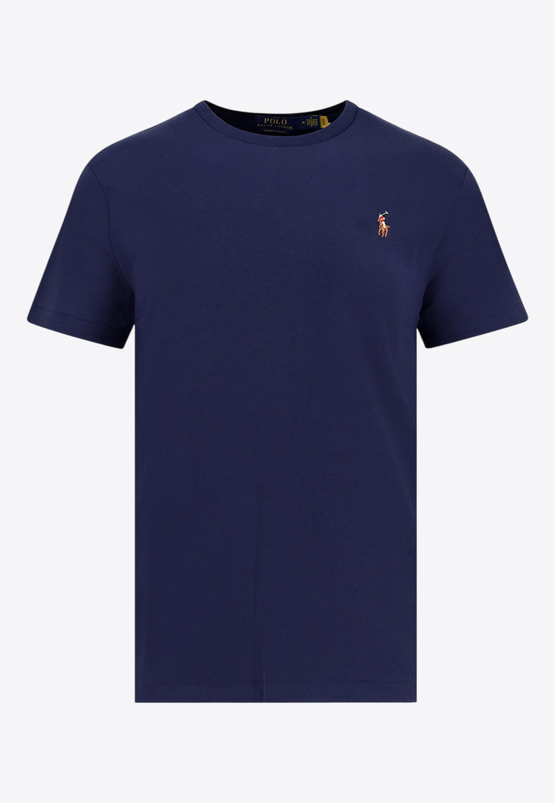 Polo Ralph Lauren Embroidered Logo T-shirt Navy 710740727003_REFINED NAVY_29841763