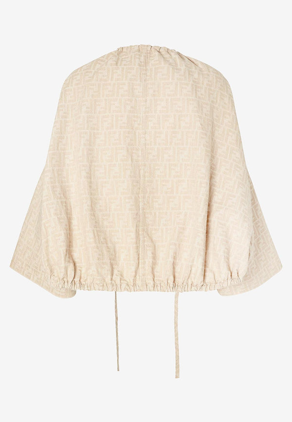 Fendi FF Monogram Denim Jacket Beige FLF825ASMFF1SAZ_RAFFIA-25_29851789