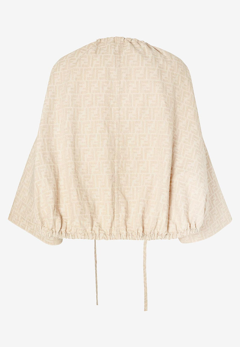 Fendi FF Monogram Denim Jacket Beige FLF825ASMFF1SAZ_RAFFIA-25_29851789