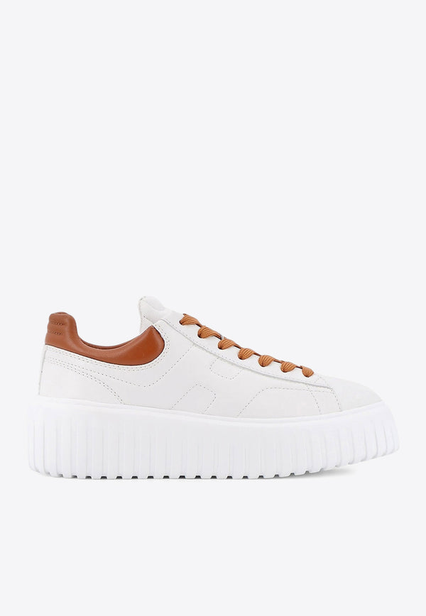 Hogan H-Stripes Platform Sneakers White HXW6450FC60LE90446_White_29842332