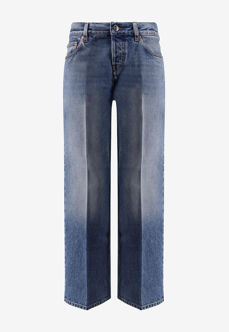 Gucci Washed Straight-Leg Jeans Blue 812233XDC7S4009_Blue_29853315