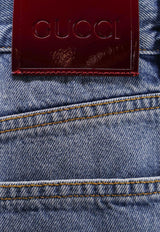 Gucci Washed Straight-Leg Jeans Blue 812233XDC7S4009_Blue_29853315
