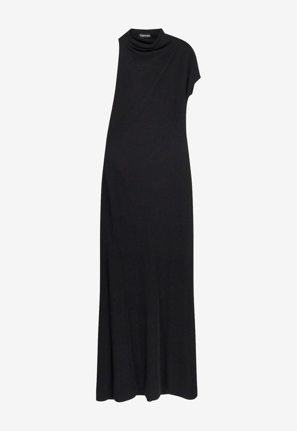Tom Ford One-Shoulder Evening Gown Black ABJ872JEX167LB999_Black_29842322