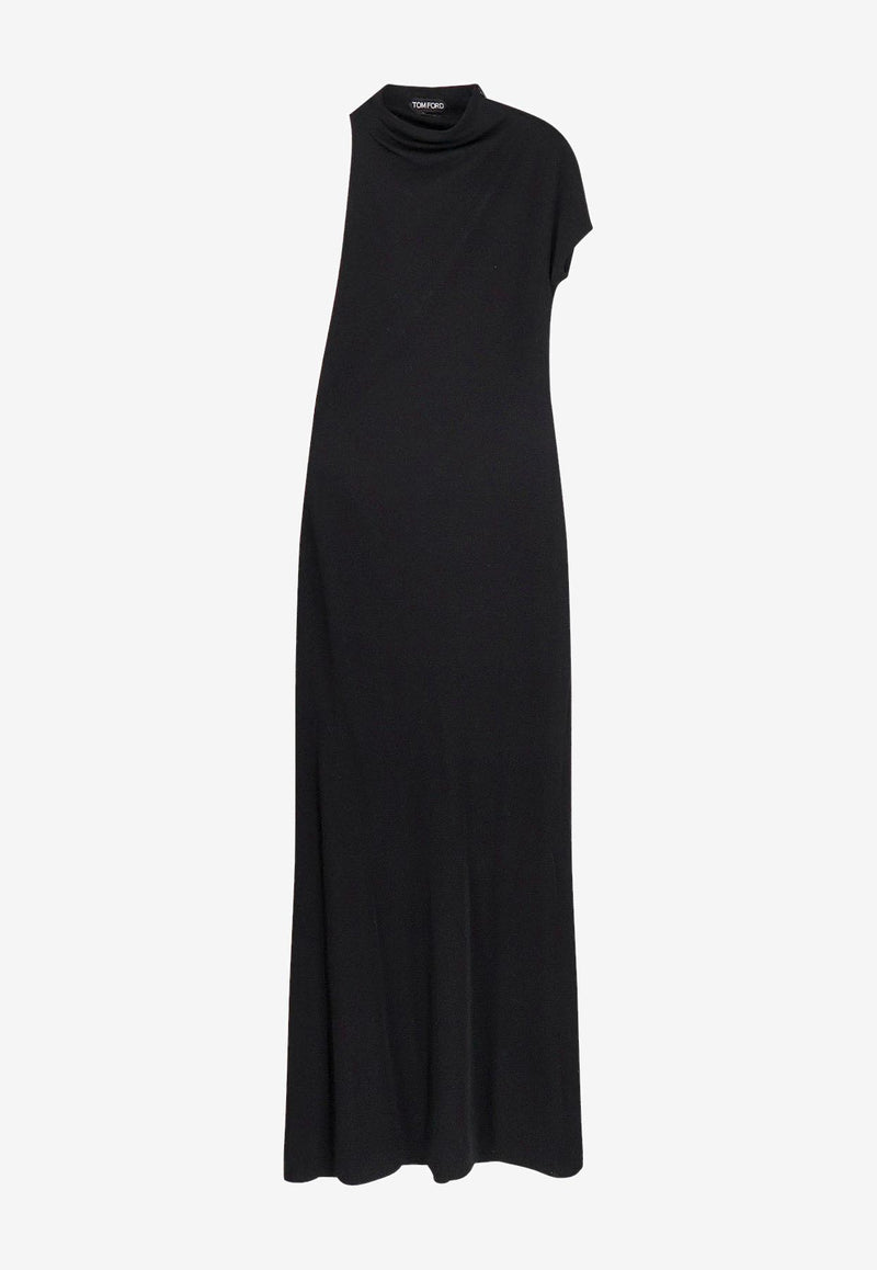 Tom Ford One-Shoulder Evening Gown Black ABJ872JEX167LB999_Black_29842322
