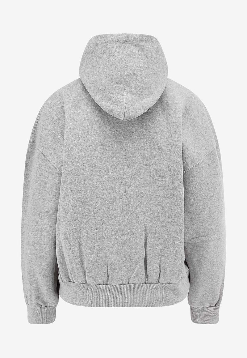 Balenciaga CEO Print Zip-Up Hoodie Gray 833399TSVP21300_Grey_29846936