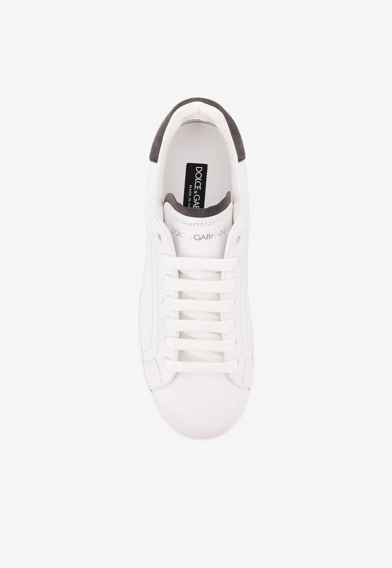 Dolce & Gabbana Portofino Low-Top Sneakers  White CS2278AF21889697_White_30006424