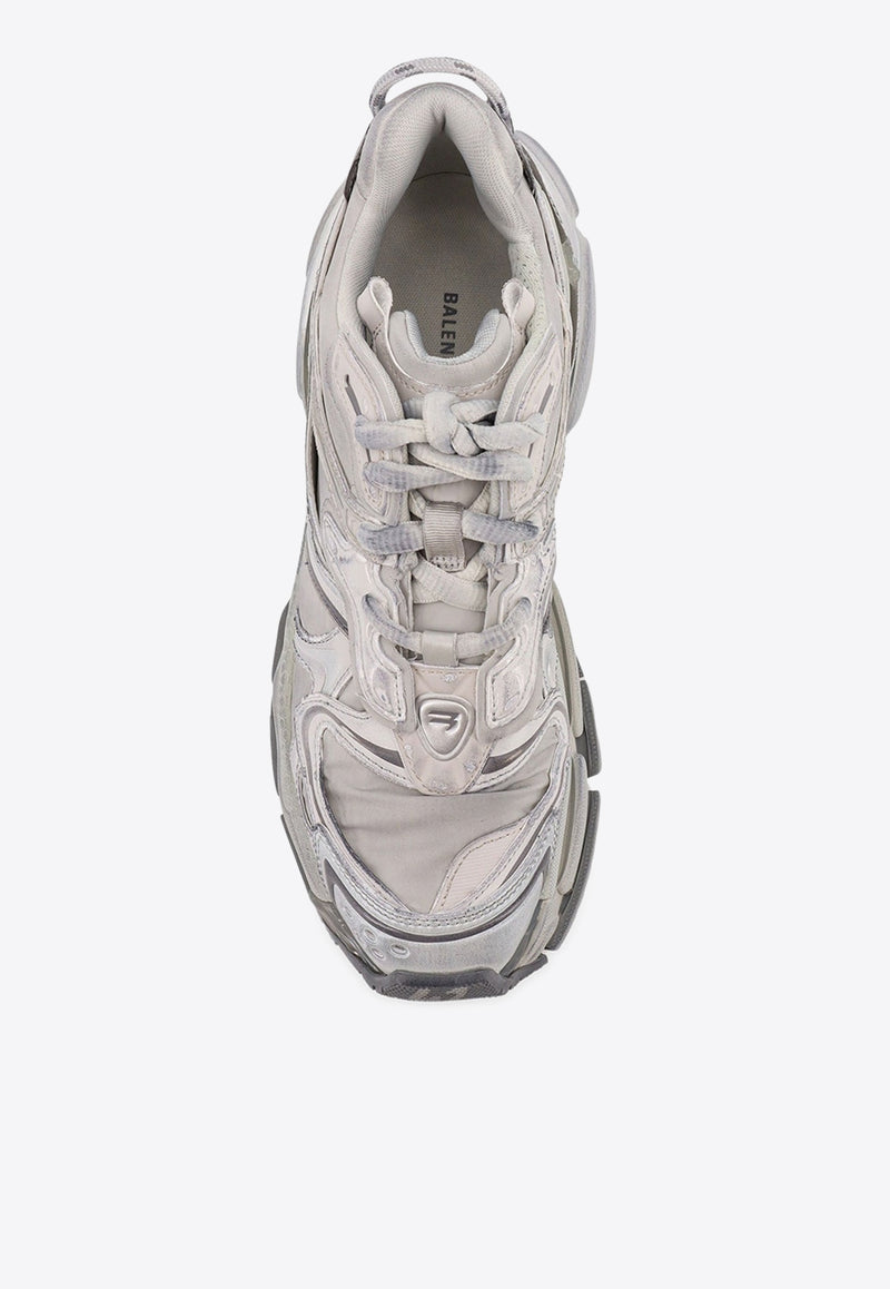 Balenciaga Runner 2.0 Low-Top Sneakers Gray 779066WRNNY1180_GREY MIX / SILVER_29844514