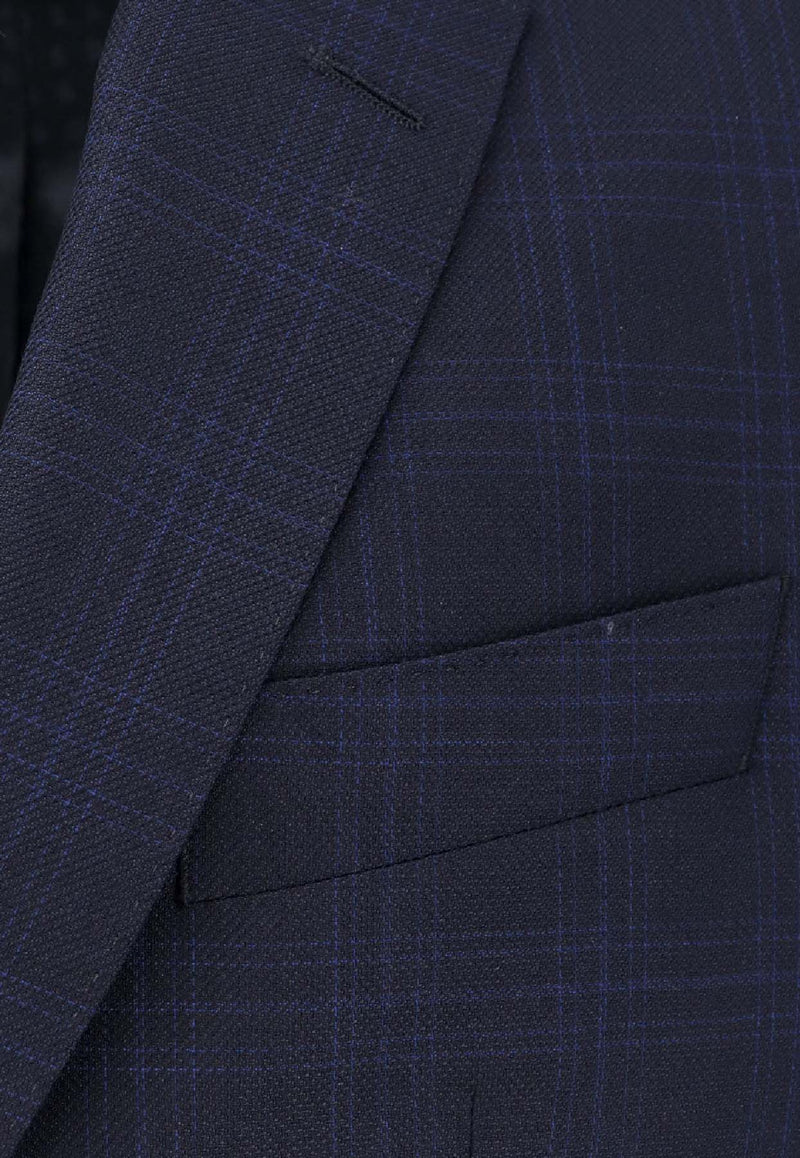 Hugo Boss Wool Single-Breasted Suit Navy 50528126_404_OneColor_30898415