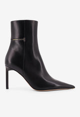 Tom Ford Julianne 85 Leather Ankle Boots Black W3726LCL002G1N001_Black_29842434