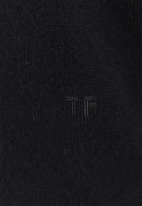 Tom Ford V-neck Cashmere Sweater Black MAK1391YAX899LB999_Black_29843871