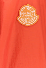 Moncler X Gilga Farm Designed By Donald Glover Hamlin Windbreaker Jacket Orange K24021A00005597SN345_Red_29840676