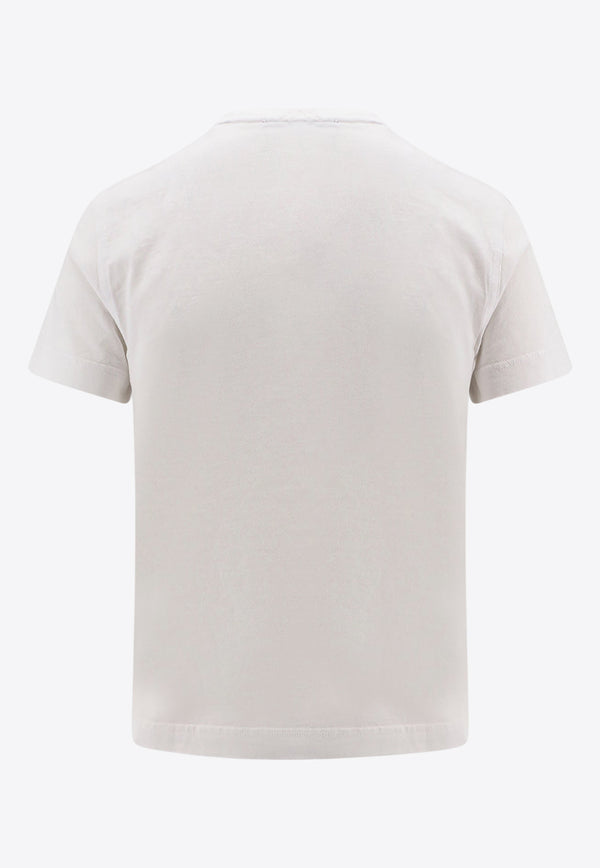 Burberry Knight Hardware Print T-shirt White 8088215_B7647_White_29844828