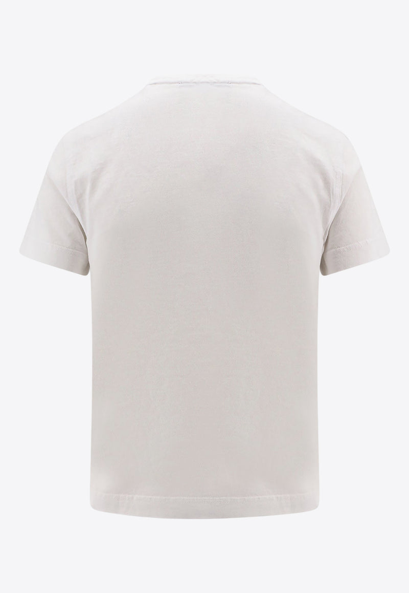 Burberry Knight Hardware Print T-shirt White 8088215_B7647_White_29844828