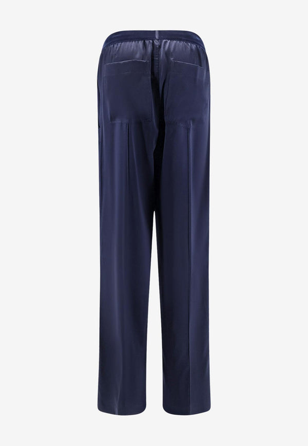 Tom Ford Logo Waistband Wide-Leg Pants Blue PAW397FAX881HB840_Blue_29848684