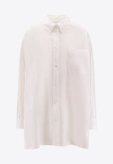 The Row Victoria Logo Buttoned Shirt White 9067W2567_WHT_White_29855909