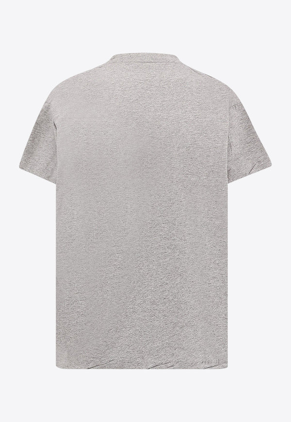 Balenciaga CEO Print Boxy T-shirt Gray 826344TSVP31300_Grey_29846585
