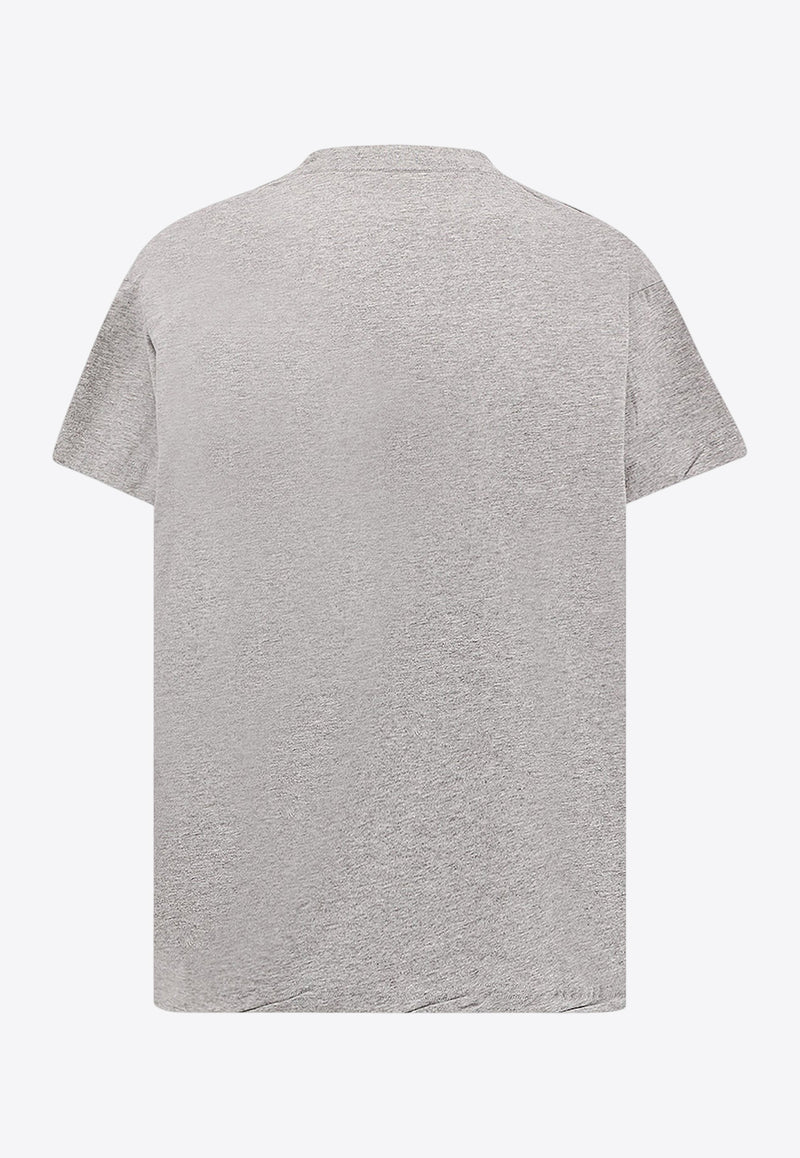 Balenciaga CEO Print Boxy T-shirt Gray 826344TSVP31300_Grey_29846585