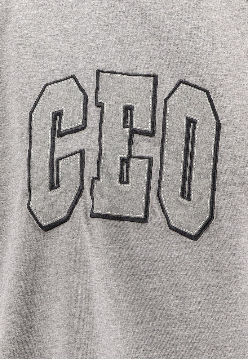 Balenciaga CEO Print Boxy T-shirt Gray 826344TSVP31300_Grey_29846585