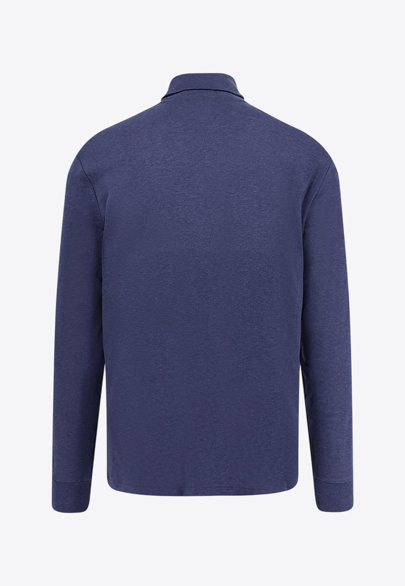 Polo Ralph Lauren Turtleneck Logo Sweater Navy 710760126019_SPRING NAVY HEATHER_29839437