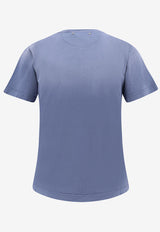 Golden Goose DB Gold Club Logo T-shirt Blue GWP02322P00212450270_CHINA BLUE_29857126