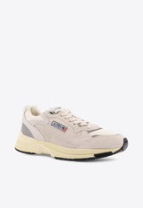 Autry Hyperway Suede Sneakers HYLMUM10BLK SILV_BIANCO BIANCO_29844183