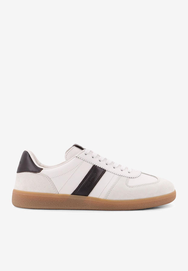Tom Ford Archer Low-Top Suede Sneakers White J1558LCL457N5W028_OPTICAL WHITE AMBER_29839624
