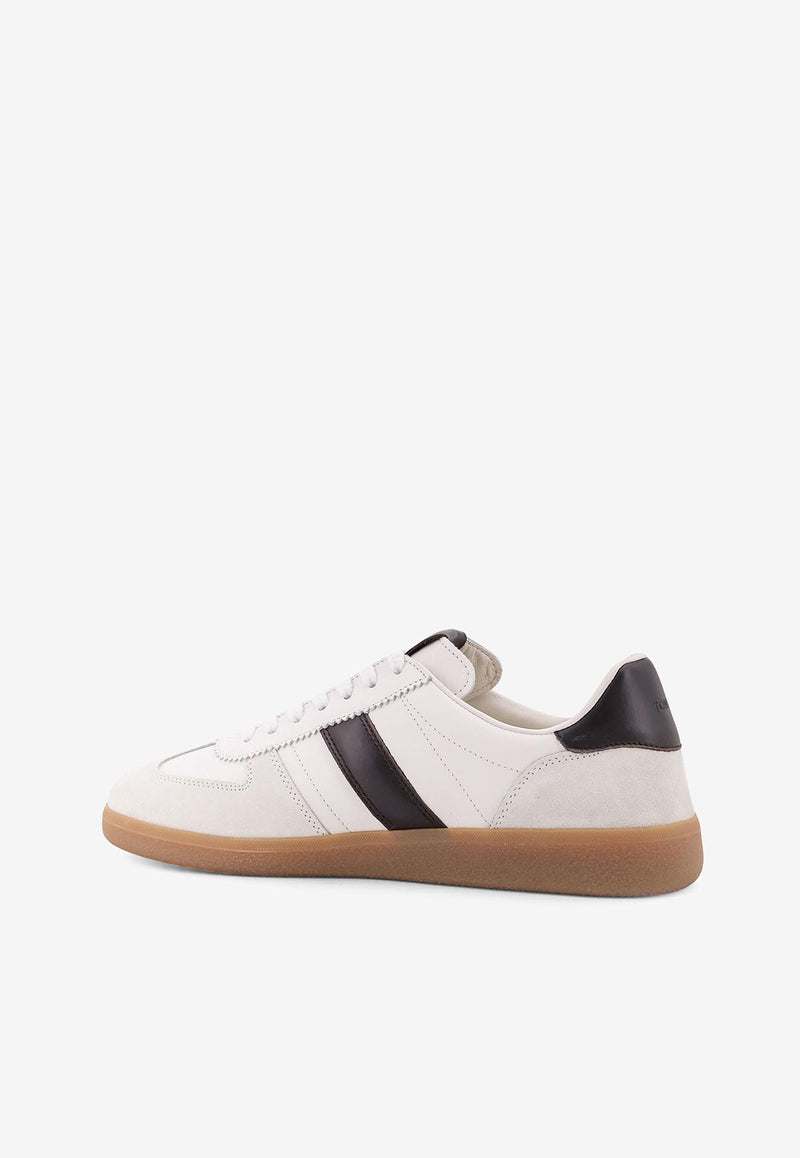 Tom Ford Archer Low-Top Suede Sneakers White J1558LCL457N5W028_OPTICAL WHITE AMBER_29839624
