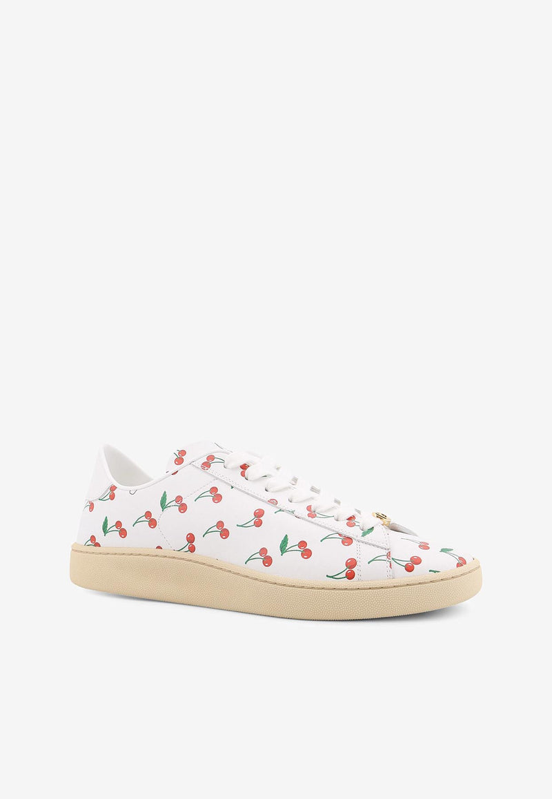 Valentino Royco Low-Top Leather Sneakers Multicolor 7Y2S0K34DRJCSV_BIANCO-ROSSO-VERDE/BIANCO/GREE_29843539