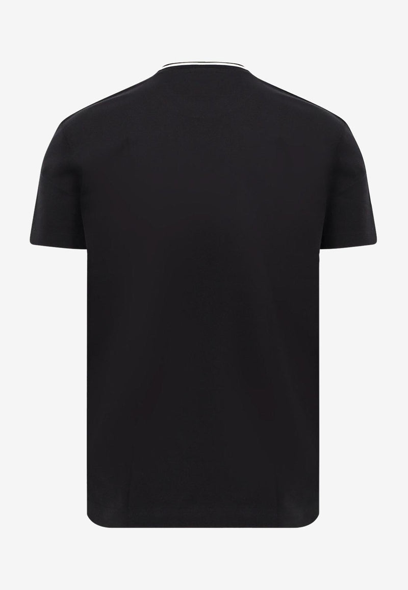 Dolce & Gabbana Embroidered Logo T-shirt Black G8RA2ZFU7EQN0000_Black_29842859