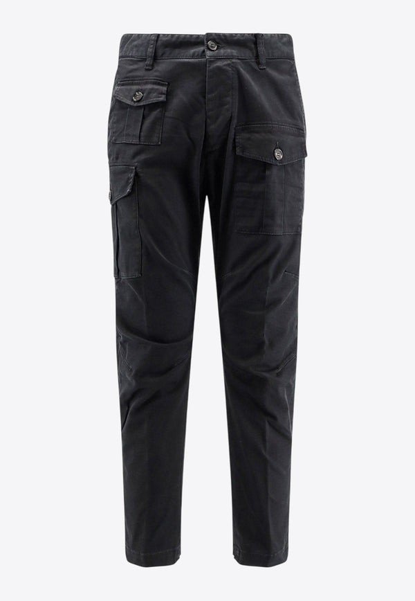 Dsquared2 Sexy Cargo Pants Black S74KB0818S39021900_Black_29841725