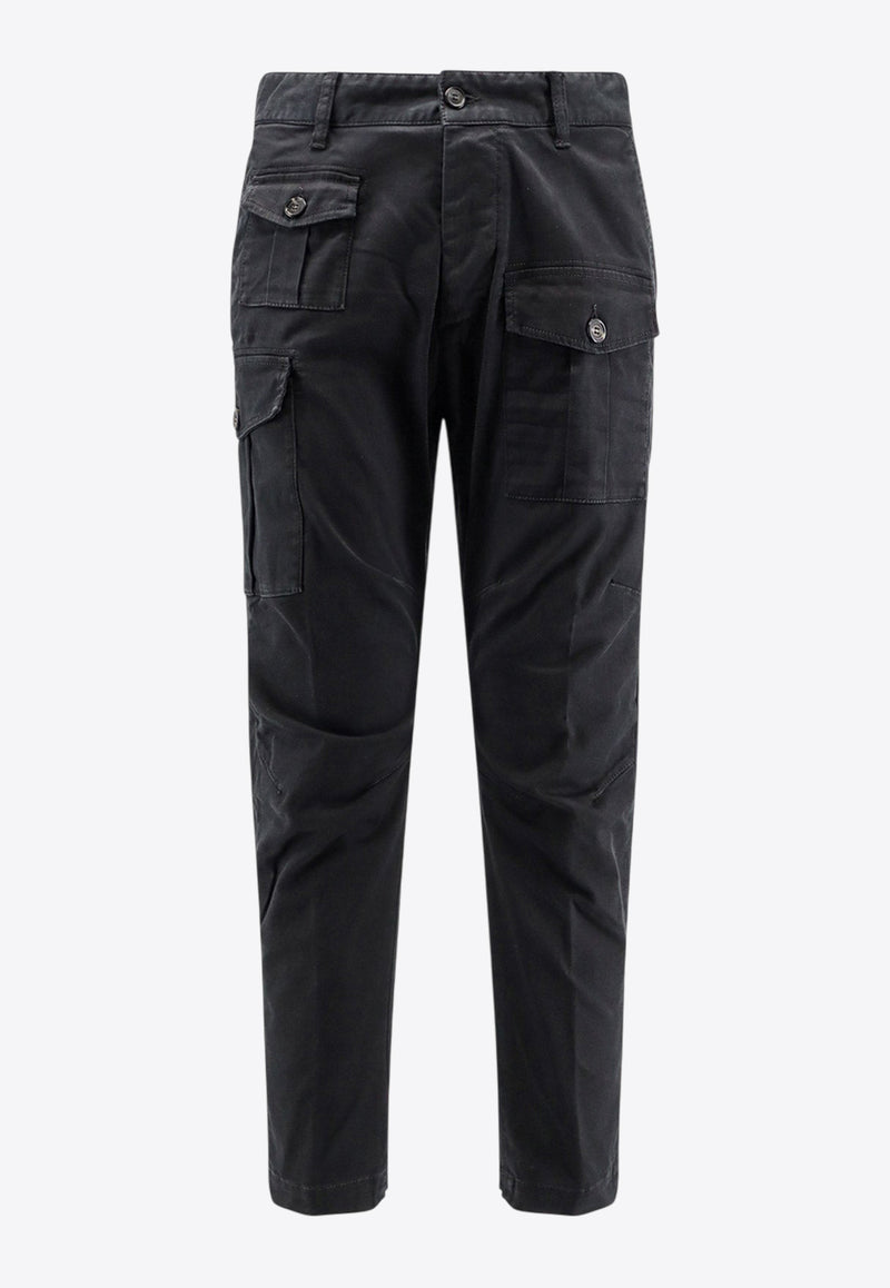 Dsquared2 Sexy Cargo Pants Black S74KB0818S39021900_Black_29841725
