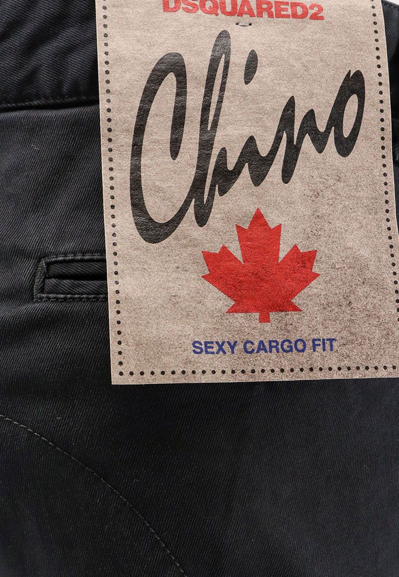 Dsquared2 Sexy Cargo Pants Black S74KB0818S39021900_Black_29841725