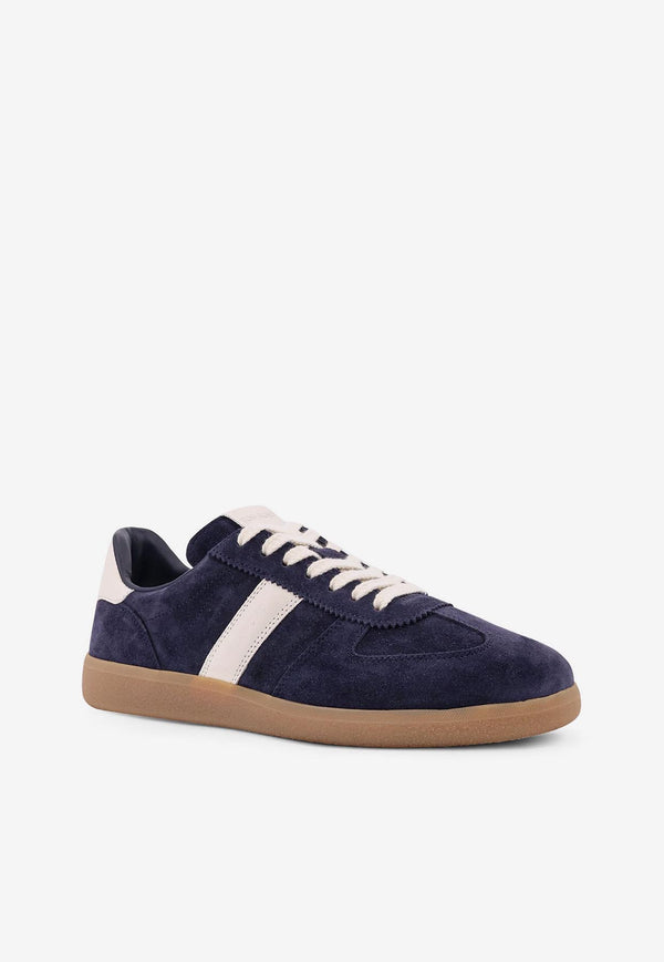 Tom Ford Archer Low-Top Suede Sneakers Navy J1558LCL046N3LA13_DEEP NAVY AMBER_29845618