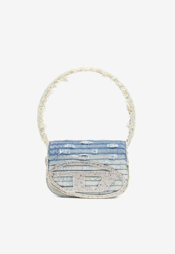 Diesel 1DR Denim Shoulder Bag Blue X08396P8238H8457_Light Blue_29841360