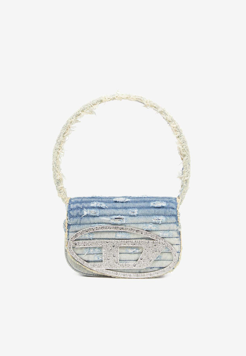 Diesel 1DR Denim Shoulder Bag Blue X08396P8238H8457_Light Blue_29841360