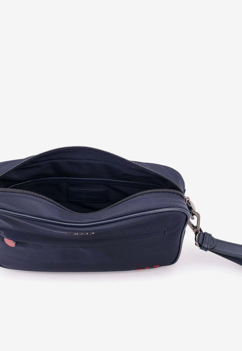 Kiton Ciro Paone Iconic Logo-Embroidered Clutch Blue UBA0052N0127002BLU_Blue_29846406