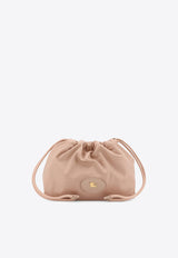 Burberry Horseshoe Drawstring Clutch Bag Beige 8111316A6817_ROSE BEIGE_29838602
