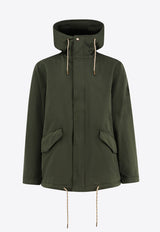 Burberry Embossed EKD Stamp Buttoned Jacket Green 8113019C1748_SHALE_29838592