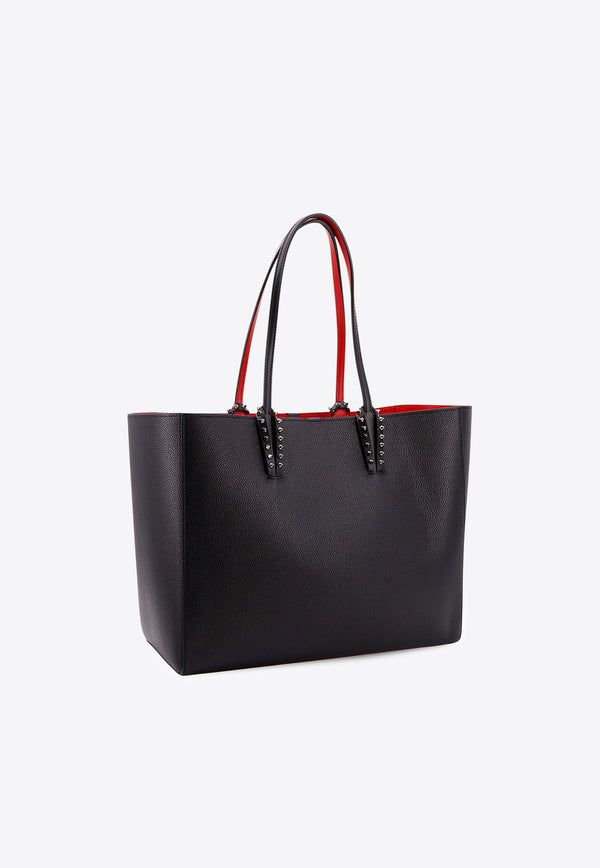 Christian Louboutin Small Cabata Tote Bag Black 1255045B078_BLACK/GUN METAL_29852282